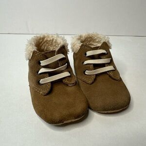 Old Navy, Infant Moccasin Booties, Light Brown